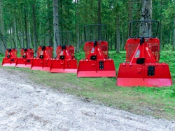 Fransgård W-4011-EH hydraulisk skovspil med båndbremse, 4.000 kg.